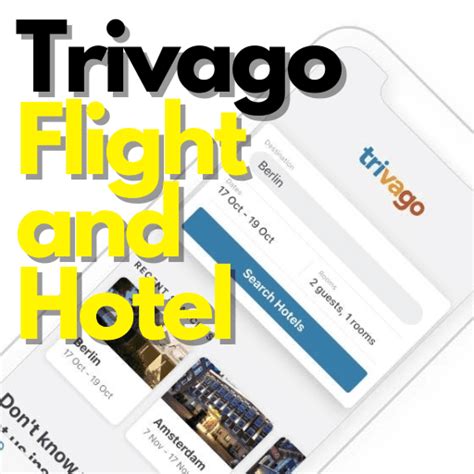 trivago flights search.